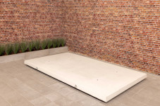 Plaque de fond en béton pour table de ping pong