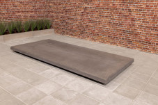 Unterplatte Tischtennistisch Anthrazit-Beton